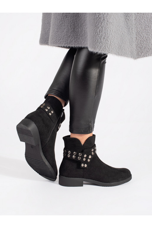 zamšādas  sieviešu zābaki