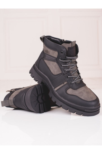 Vīriešu apavi   pelēkas krāsas 2