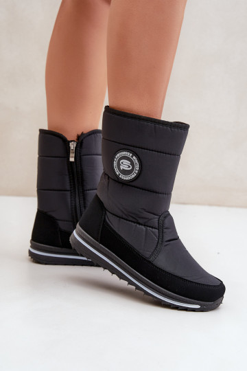  sniega apavi  Progress PROGJ-21-09 Melns