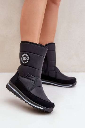  sniega apavi  Progress PROGJ-21-09 Melns 2