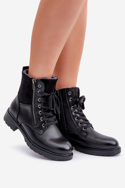 siltināti Sieviešu puszābaki ar platiem papēžiem Eko   Melns Naoise siltināti Sieviešu puszābaki ar platiem papēžiem Eko   Melns Naoise