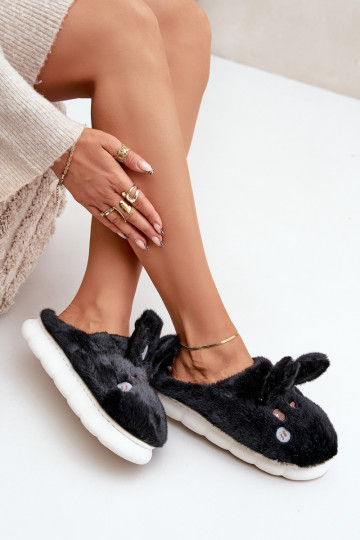 Čības  Króliczka Melns Natasha