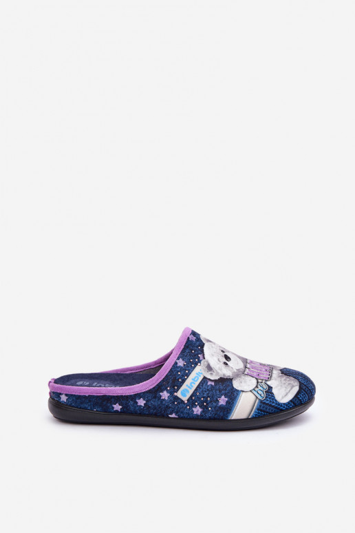 apavi mājas  Čības  Inblu GF000025 tumši zilas krāsas apavi mājas  Čības  Inblu GF000025 tumši zilas krāsas