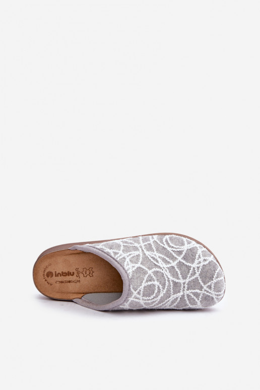 spīdīgs Čības  Inblu CT000028 Pelēkas krāsas spīdīgs Čības  Inblu CT000028 Pelēkas krāsas