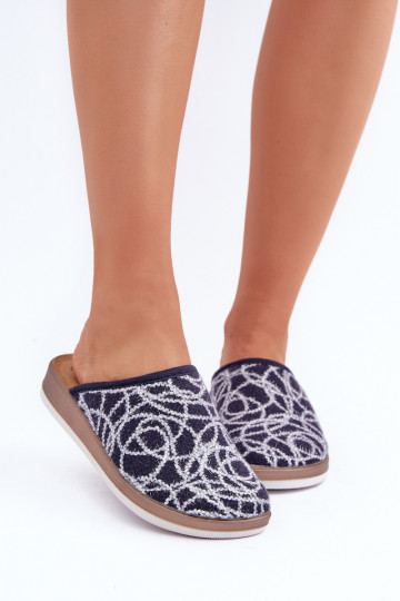 spīdīgs Čības  Inblu CT000028 tumši zilas krāsas