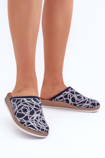 spīdīgs Čības  Inblu CT000028 tumši zilas krāsas 2