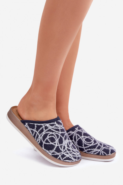 spīdīgs Čības  Inblu CT000028 tumši zilas krāsas spīdīgs Čības  Inblu CT000028 tumši zilas krāsas