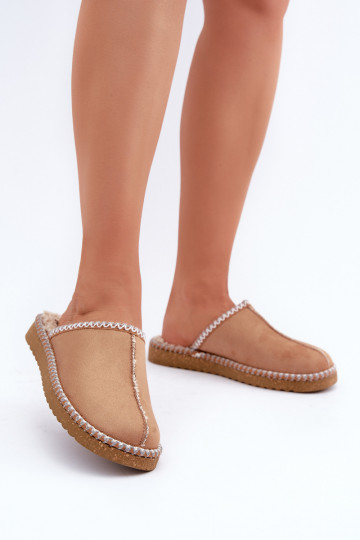 apavi mājas Čības Z Haftem  Inblu EY000028 Camel