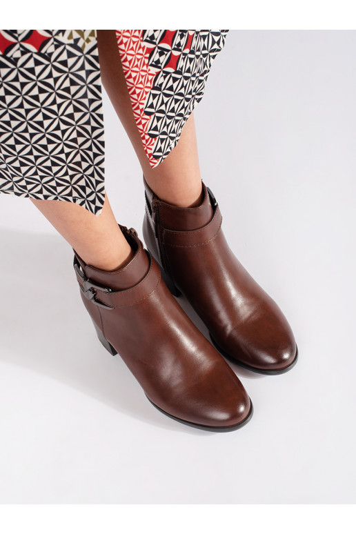 brūnas krāsas zābaki Sergio Leone 