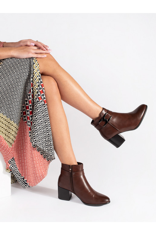 brūnas krāsas zābaki Sergio Leone 