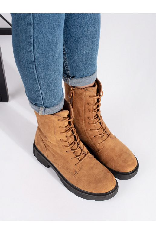 brūnas krāsas zābaki zābaki  brūnas krāsas zābaki zābaki