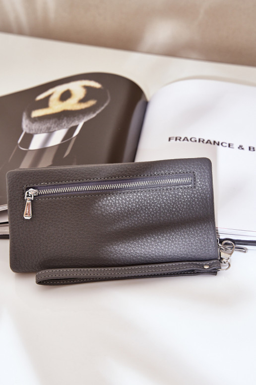 Maciņš Ar reljefu  pelēkas krāsas Martiel