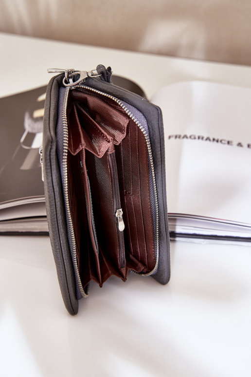 Maciņš Ar reljefu  pelēkas krāsas Martiel