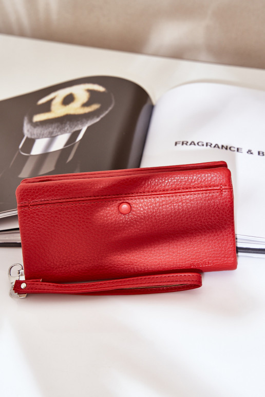 Maciņš Ar reljefu  sarkanas krāsas Martiel