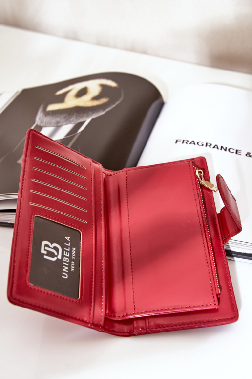 Maciņš no eko ādas sarkanas krāsas Kalinessa