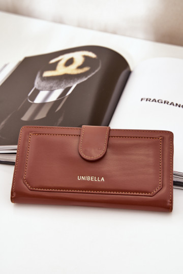 Maciņš no eko ādas Brūnas krāsas Kalinessa