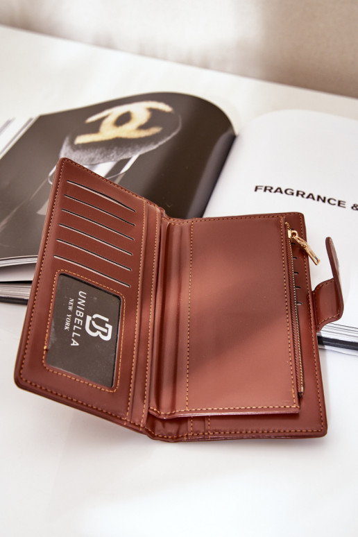 Maciņš no eko ādas Brūnas krāsas Kalinessa