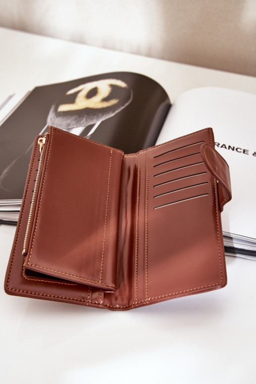 Maciņš no eko ādas Brūnas krāsas Kalinessa