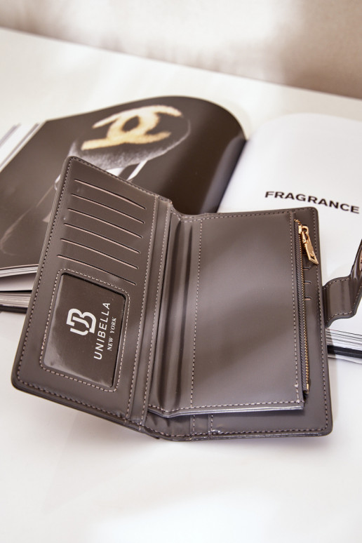 Maciņš no eko ādas pelēkas krāsas Kalinessa