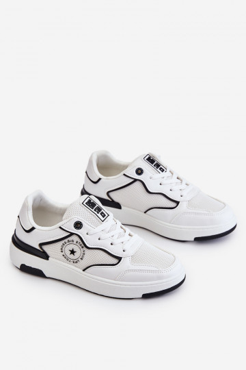 Sportiska stila apavi Big Star LL274440 Baltas-Melns 2