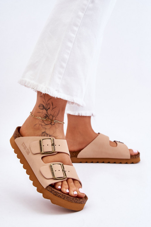   Čības Big Star LL274478 smilšu krāsas