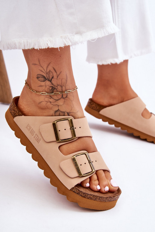   Čības Big Star LL274478 smilšu krāsas