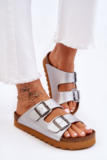   Čības Big Star LL274476 Sudraba krāsas 2