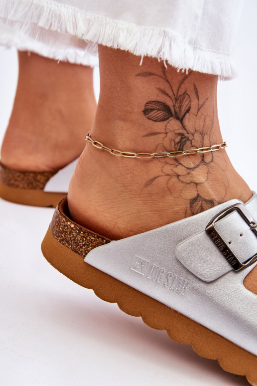   Čības Big Star LL274476 Sudraba krāsas