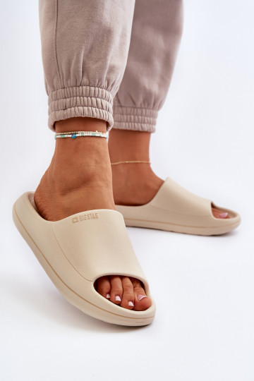  sieviešu čības Big Star NN274A040 smilšu krāsas