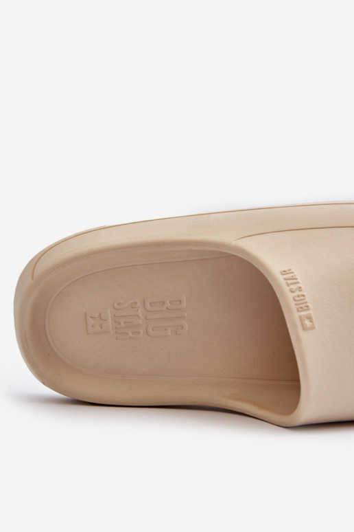  sieviešu čības Big Star NN274A040 smilšu krāsas