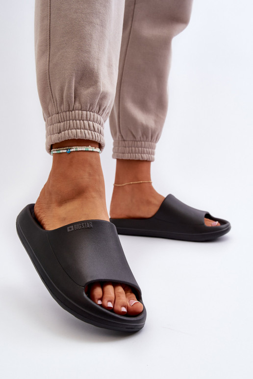  sieviešu čības Big Star NN274A042 Melns