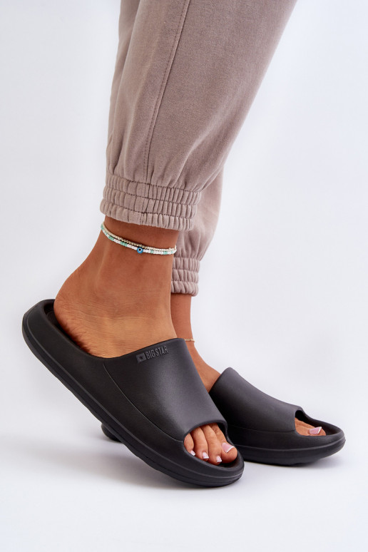  sieviešu čības Big Star NN274A042 Melns