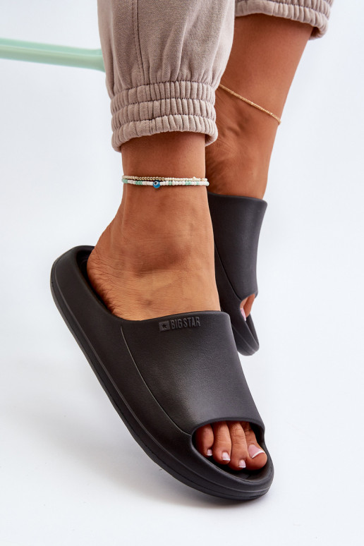  sieviešu čības Big Star NN274A042 Melns