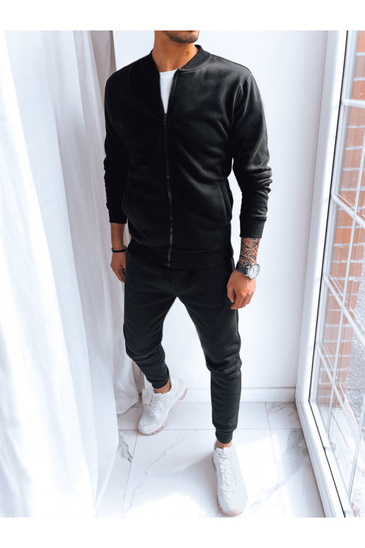 Vīriešu izolēts melns treniņtērpa...