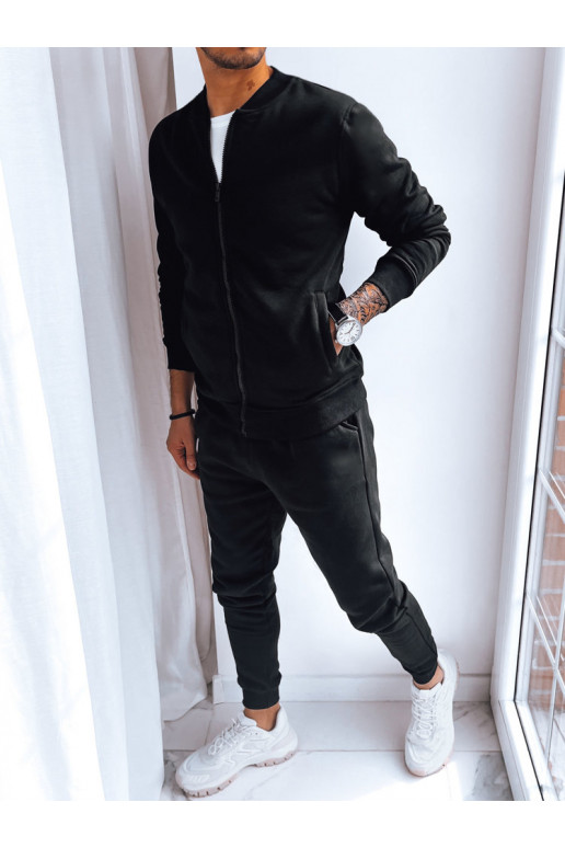 Vīriešu izolēts melns treniņtērpa...