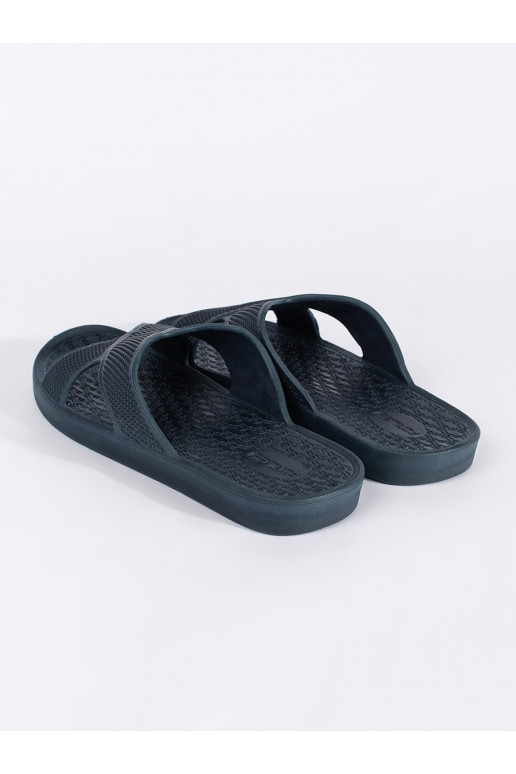 tumši zilas krāsas čības  basenowe 