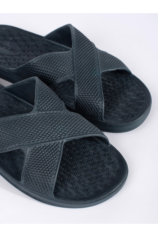 tumši zilas krāsas čības  basenowe 