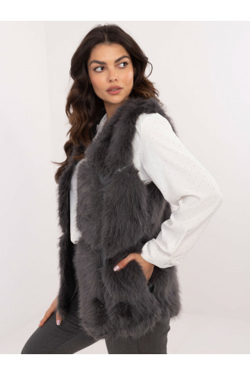 Veste tumši pelēka 2