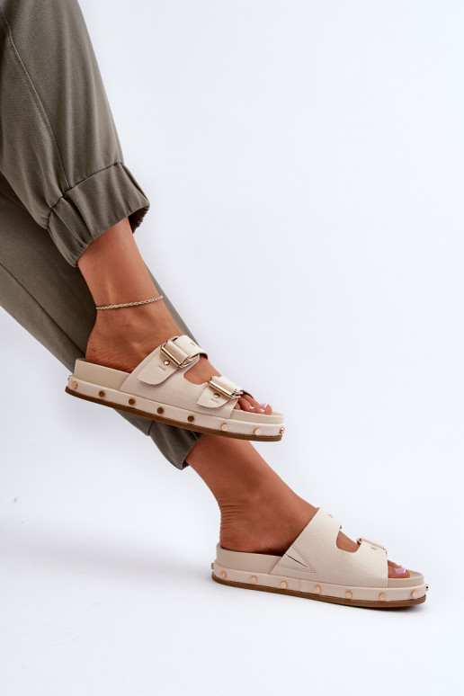 sieviešu čības ar platformu Big Star NN274083 smilšu krāsas sieviešu čības ar platformu Big Star NN274083 smilšu krāsas