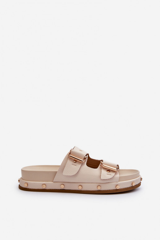 sieviešu čības ar platformu Big Star NN274083 smilšu krāsas sieviešu čības ar platformu Big Star NN274083 smilšu krāsas