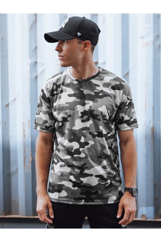 Vīriešu camo uflage T-krekls antracīta