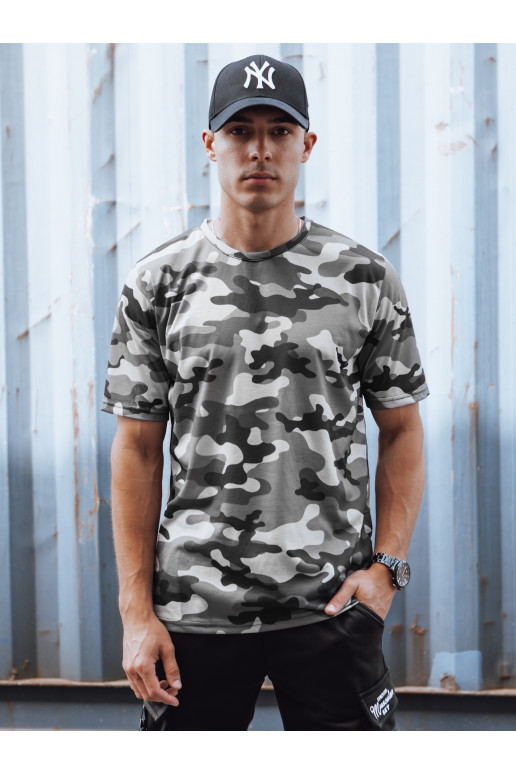 Vīriešu camo uflage T-krekls antracīta