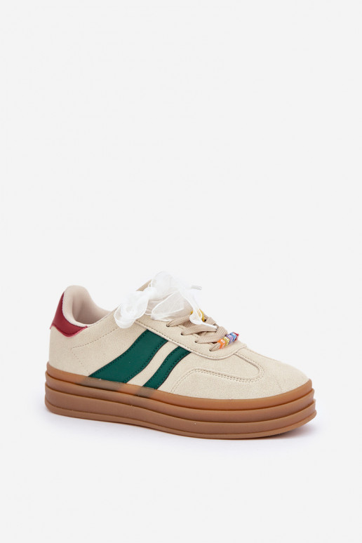  modeļa apavi  Z Przypinkami smilšu krāsas Jariana