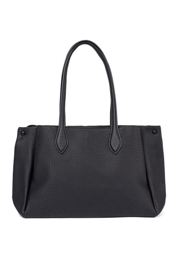 Melnas krāsas Soma shopper eko āda