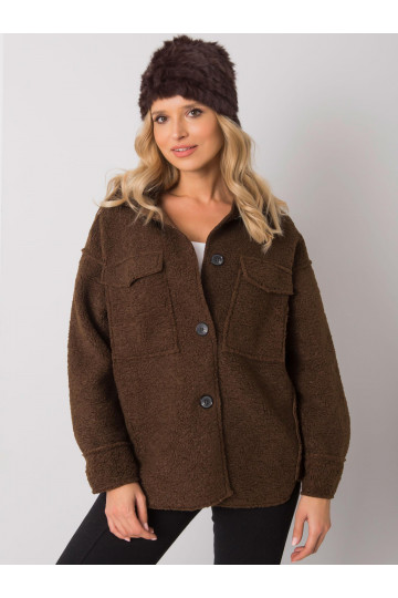 Tumši brūna kažokādas cepure