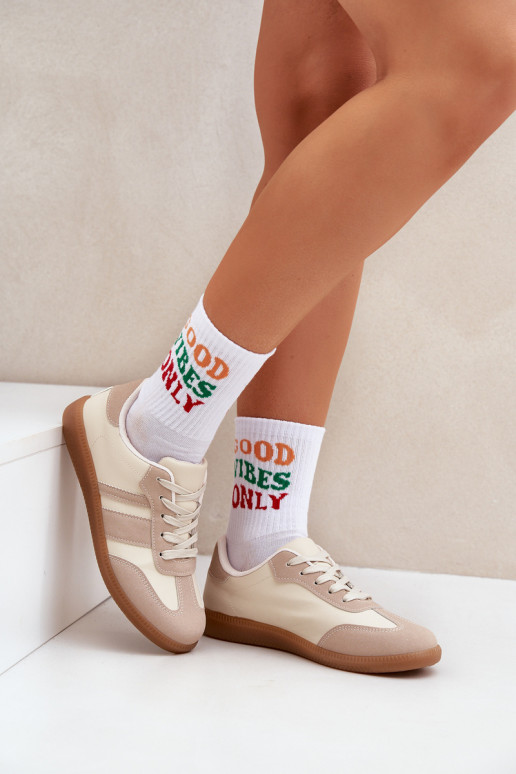   modeļa apavi  no eko ādas smilšu krāsas Nonalorin