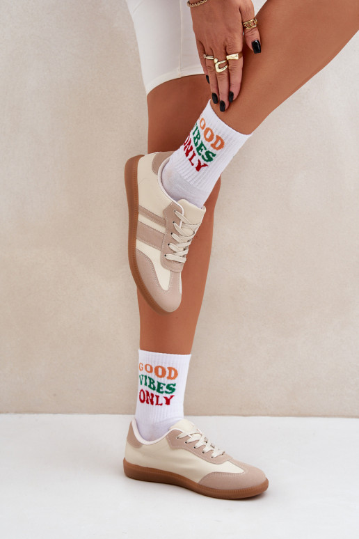   modeļa apavi  no eko ādas smilšu krāsas Nonalorin