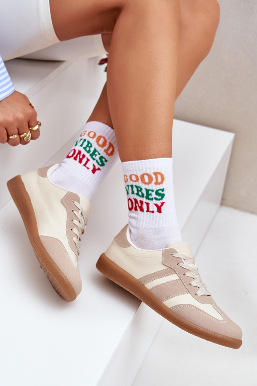   modeļa apavi  no eko ādas smilšu krāsas Nonalorin