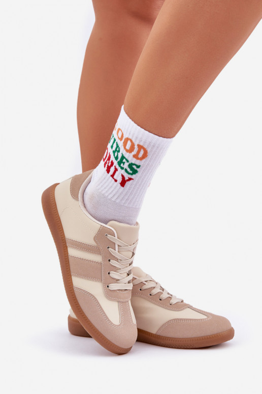   modeļa apavi  no eko ādas smilšu krāsas Nonalorin