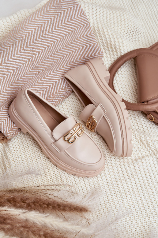 sieviešu mokasīni no eko ādas smilšu krāsas Savethira  sieviešu mokasīni no eko ādas smilšu krāsas Savethira